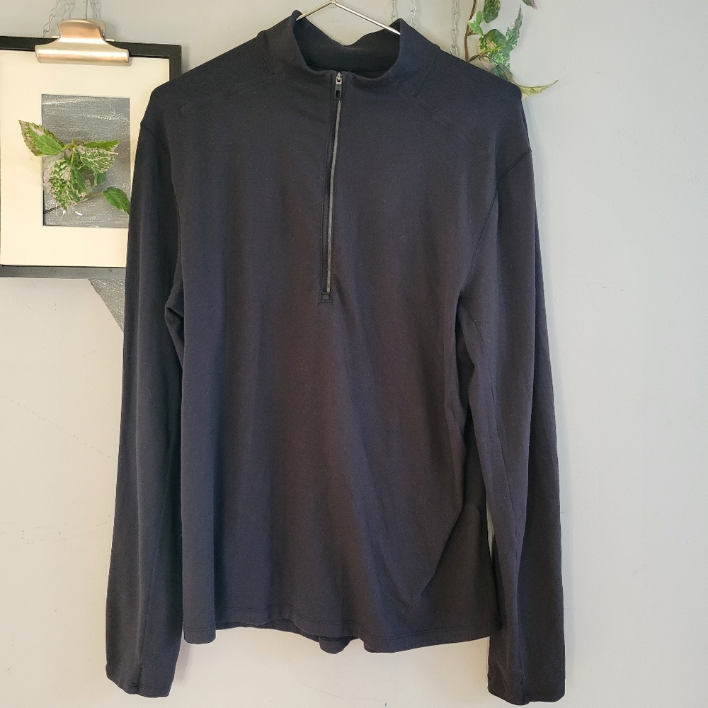 Lululemon Surge Warm 1/2 Zip Up Men's Jacket Black M